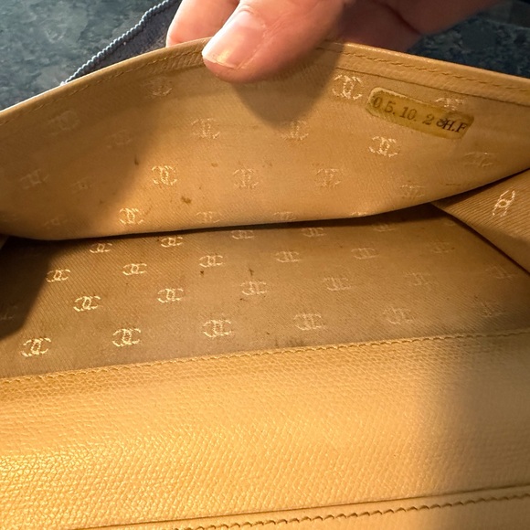 *project* Chanel Coco bifold long wallet in tan caviar leather - Picture 9 of 17